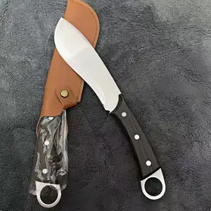 Handmade forging bone removal knife selling meat cutting beef sheep pigs slaughtering knife pork stalls specialized sharp knife