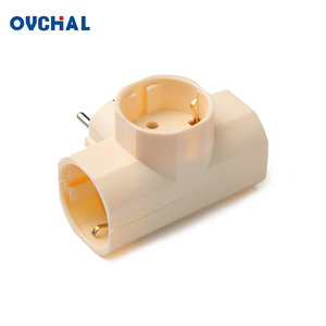 OUCHI Châu Âu Loại 2 Pin Tròn 250V 16A Bộ Chuyển Đổi Cắm Điện Du Lịch - Product Image 4
