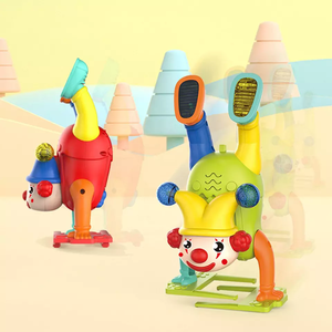 Juguete <span class=keywords><strong>de</strong></span> <span class=keywords><strong>Payaso</strong></span> Eléctrico para Caminar <span class=keywords><strong>de</strong></span> Pie <span class=keywords><strong>de</strong></span> Cabeza para Niños, Juguete <span class=keywords><strong>de</strong></span> <span class=keywords><strong>Payaso</strong></span> con Música y Luces para Niños <span class=keywords><strong>de</strong></span> 2 a 4 Años - Product Image 5