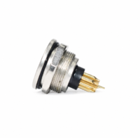 Connecteur Ethernet industriel Bexkom M12 X Code 8 broches IP67 Cat6A 10 Gbit/s, mâle-femelle, surmoulé, pour caméra GigE Vision