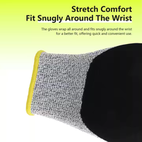 Sarung Tangan Kerja Safety Heavy Duty Anti-Potong Anti-Tusuk Lapisan Nitril HPPE Level 5 Diskon Grosir Bersertifikat CE