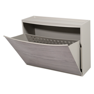 Scarp Iml Wood Grey <b>Shoe</b> Box 515x160x390mm PP Material Storage Organizer - Product Image 2