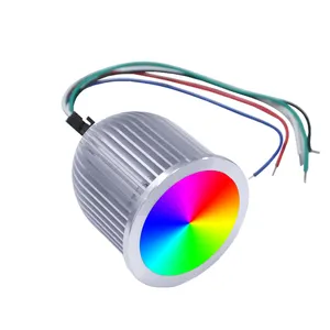 贝诺里24v cri 95 rgbw gu10 dmx rgb spot 24v loxone发光二极管灯dali cct可调mr16聚光灯，质量好