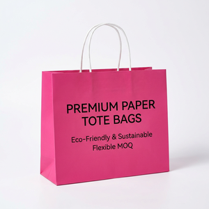 Bolsas <span class=keywords><strong>de</strong></span> Papel Kraft Laminadas con Película Ecológica <span class=keywords><strong>de</strong></span> Primera Calidad Personalizadas <span class=keywords><strong>de</strong></span> la Marca Oufei, Bolsas <span class=keywords><strong>de</strong></span> Regalo Reutilizables al por Mayor con Logotipo para Ropa - Product Image 1