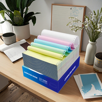 Offre Spéciale 9.5 "* 11" papier d'ordinateur continu autocopiant blanc/papier d'impression d'ordinateur pour facture