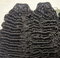 Vente en Gros Extensions de Cheveux Indiens Remy 100% Vierge Ondulées Effet Vague d'Eau Pas Chères