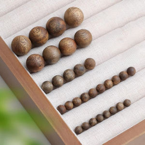 Cuentas Sueltas de <span class=keywords><strong>Madera</strong></span> Artesanal, Cuentas de Agarwood de Kalimantan Antiguo, Cuentas de <span class=keywords><strong>Buda</strong></span> para Manualidades, Cuentas de <span class=keywords><strong>Madera</strong></span> para Hacer Collares y Pulseras Mala - Product Image 1
