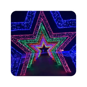 Luz de túnel con tema 3D personalizada, decoración navideña, arco Led <span class=keywords><strong>Ing</strong></span>, motivo para exteriores - Product Image 2