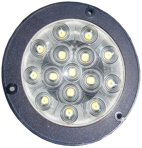 Aprobado SAE punto estándar de <span class=keywords><strong>4</strong></span> pulgadas ronda LED luces de cola para camión remolque autobús, etc. - Product Image 1