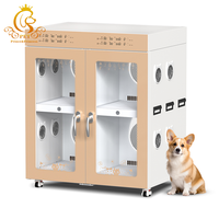 Séchoir automatique pour animaux de compagnie EUR PET, grand modèle, en plastique, pour chats et chiens de grande taille, style vaisseau spatial, séchoir pour toilettage des poils
