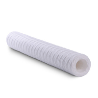 10 pouces 40 pouces fer enlèvement chaîne plaie cartouche filtrante PP filtre de fil pour la filtration des sédiments