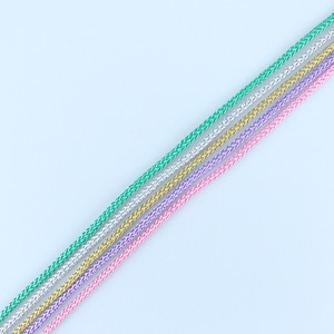 Bán buôn mật độ cao bện Polyester chủ đề 8-Braid <span class=keywords><strong>kumihimo</strong></span> dây cho handmade DIY Trung Quốc Knot - Product Image 3