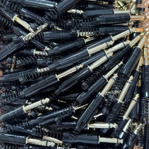 ปลั๊กเสียงแบบมุมฉาก 6.35 มม. ชุบทอง สำหรับเชื่อมต่อโทรศัพท์ ใช้กับลำโพงและไมโครโฟน - Product Image 2