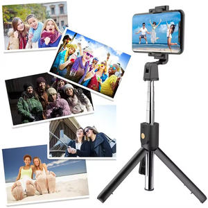 2024 Venta caliente al por mayor K07 3 en 1 remoto inalámbrico <span class=keywords><strong>Selfie</strong></span> Stick trípode monopié Universal portátil para teléfono ver película - Product Image 6