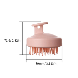 Trendy Beauty Products Hair <b>Scalp</b> Massager Shampoo <b>Brush</b> Nylon Shampoo Detangler Silicone <b>Scalp</b> <b>Brush</b> - Product Image 6