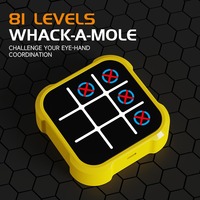 Vente chaude De Poche Électrique Puzzle Jeu Tic Tac Toe Jouet Éducatif Road Trip Activités pour Cadeaux D'anniversaire pour Enfants Adultes