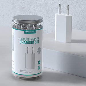 Per <span class=keywords><strong>Devia</strong></span> originale ricarica rapida caricatori portatili EU 5V/1A uscita QC2.0 Smart per iPhone Android tipo-C-all'ingrosso - Product Image 1