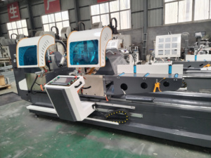 Sierra de Corte Automática CNC de Doble Cabezal para Perfiles de Aluminio/Máquina de Corte de Doble Cabezal para Ventanas de Aluminio - Product Image 4