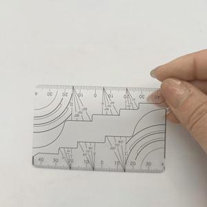 <span class=keywords><strong>Règle</strong></span> de mesure de forme d'arcade dentaire multifonctionnelle pour la conception esthétique des dents antérieures et l'art - Product Image 5