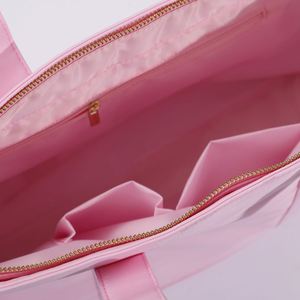 กระเป๋าโท้ทไนลอนขนาดใหญ่ ปักลายตามสั่ง ทนทาน กันน้ำ เหมาะสำหรับผู้หญิง ใช้เดินทาง ท่องเที่ยว ช้อปปิ้ง หรือไปทะเล - Product Image 5