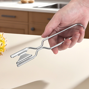 Éplucheur d'ananas en acier inoxydable - Coupe-œil d'ananas <span class=keywords><strong>ergonomique</strong></span> pour une élimination des œillets facile - Product Image 2