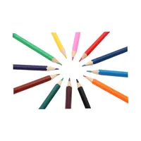 Lápis colorido 12 cores, lápis coloridos 3mm, pintura profissional
