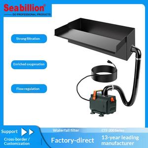 เครื่องกรองน้ำตกแบบระบายอากาศในตู้<span class=keywords><strong>ปลา</strong></span>  ทำจากสแตนเลส 304  ควบคุมการไหลและเพิ่มออกซิเจนในตู้ปลา  แบบติดตั้งด้านบน - Product Image 5