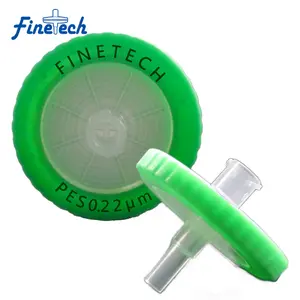 Filtro membrana siringa 0.22 micron sterile MCE PES PTFE PVDF RC CA GF Nylon filtri siringa