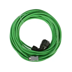 400W Fuji Servo Cable Set Cable codificador + Cable de alimentación 13 metros para Fuji Servo Motor y controlador CNC máquina láser de fibra