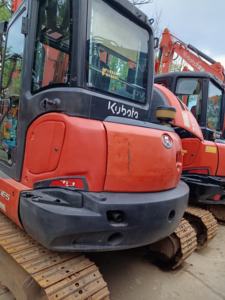 Pelle hydraulique d'occasion KUBOTA KX165 de 6 tonnes, pelle sur chenilles de haute qualité avec CE - Product Image 2