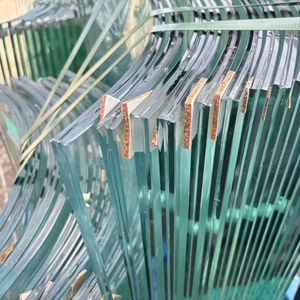Panneaux de <span class=keywords><strong>verre</strong></span> courbés sur mesure, <span class=keywords><strong>verre</strong></span> trempé cintré pour escalier, balcon, façade, <span class=keywords><strong>verre</strong></span> architectural, <span class=keywords><strong>service</strong></span> de traitement OEM - Product Image 4