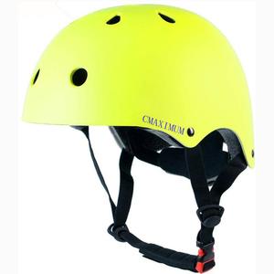 Casque de vélo Cmaximum Skateboard jaune taille moyenne avec sangle réglable pour protection unisexe lors du cyclisme - Product Image 5