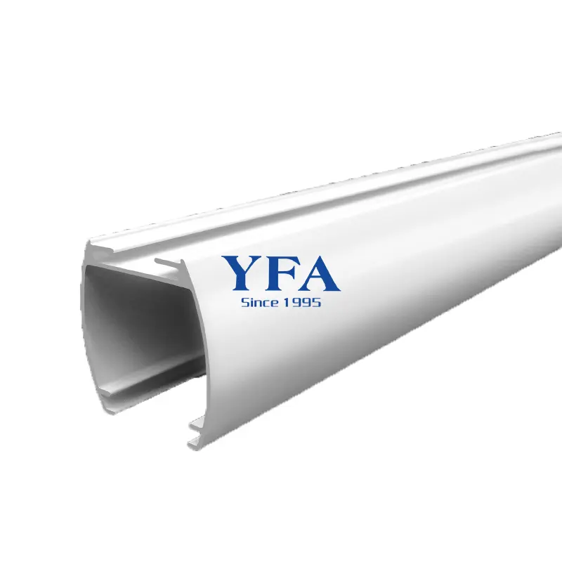 YFA 13031507 Best Quality Cheap Price Vertical Blind Head Rail Aluminium Track For Vertical Blinds