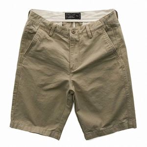 Pantalones Cortos Chino Casuales de Verano para Hombre al por Mayor de Fábrica, de Cintura Media, Antiarrugas, Color Caqui, Estilo <span class=keywords><strong>Cargo</strong></span>, para Niños, de Calidad Personalizada - Product Image 2