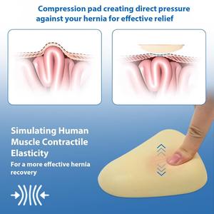 Оптовая продажа, регулируемый Дышащий Пояс для поддержки пупочной грыжи в паху живота для мужчин, защита пупочной грыжи - Product Image 2
