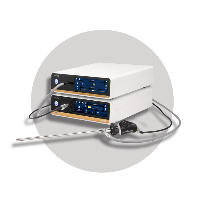 OEM ODM 4K UHD Medical Video Endoscopic Camera System for Laparoscopic Surgery with LED Light Source