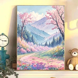 Pittura a olio digitale paesaggio antico dipinto a mano fai da te pittura a colori regalo per bambini - Product Image 4