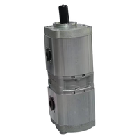 Pompe à engrenages hydraulique BELLE grise B210166 pour équipement Bell, garantie 6 mois, en STOCK avec rapports et inspection vidéo