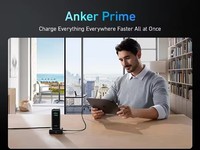 Base de charge originale Anker 100W, banque d'alimentation multifonctionnelle portable avec station de charge et d'extension magnétique sans fil