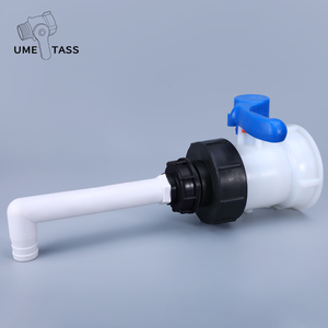 Robinet à bille d'extension pour réservoir de tonneau avec <span class=keywords><strong>tuyau</strong></span> en plastique externe pour l'<span class=keywords><strong>arrosage</strong></span> des jardins et des terrains de golf, fabriqué en matériau PP - Product Image 4