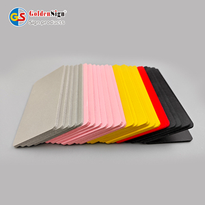 Plaque <span class=keywords><strong>de</strong></span> <span class=keywords><strong>mousse</strong></span> PVC expansée blanche imperméable et légère Goldensign - Product Image 3