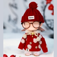 Vêtements de poupée pour poupées de 15 cm et 17 cm, accessoires, bottes Ugg roses