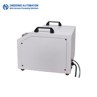 Machine à dénuder les câbles métalliques tressés numériques 4KVA, dénudeur pneumatique de gaine de câble, traitement des faisceaux de fils DINGGONG DG-PB01
