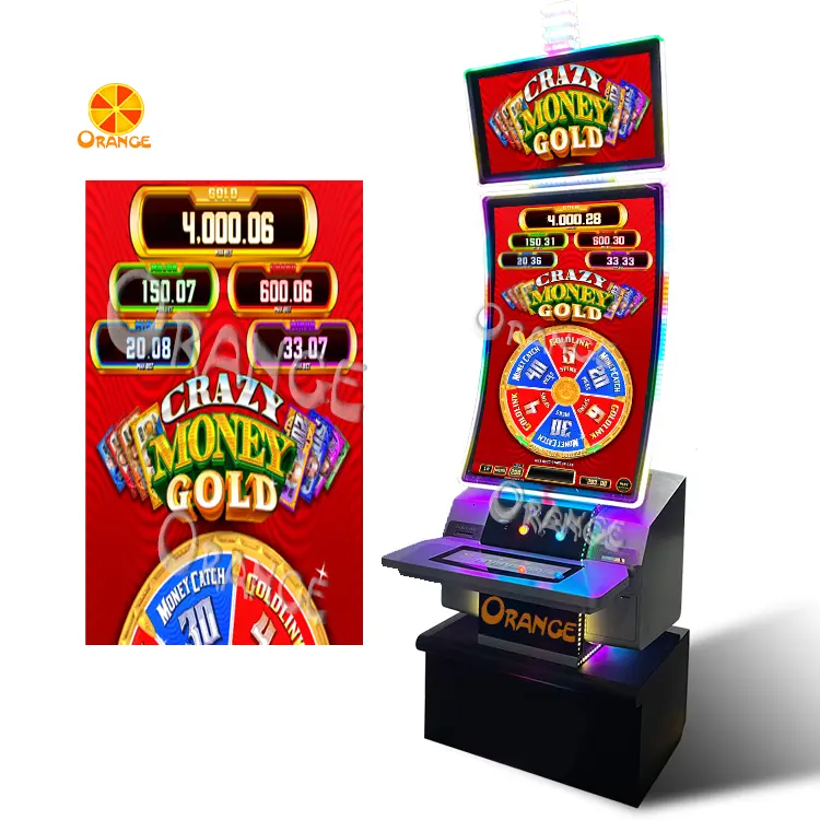 The original skill HET developer Vertical Touch Screen Crazy Money Gold Game Pcb Board Ideck Can customized skill game software