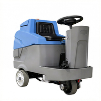 Autolaveuse professionnelle S5 autoportée avec balai raclette de 1000 mm, autonomie de 3,5 à 5 heures, idéale pour les salles d'exposition, les parkings, les cinémas et les salles de cinéma