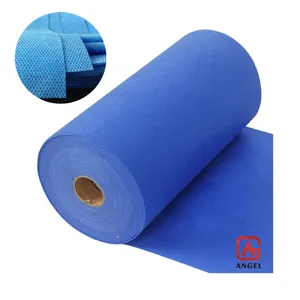 2m/2.4m Width 45g SMS Nonwoven Fabric Blue SMS/SMMS Non Woven Fabric