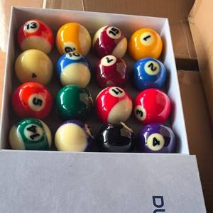 Billes de billard Dynasfield 57,2 mm, version standard noire, version en laiton - Product Image 2