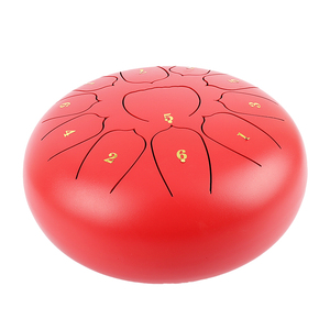 Oferta Especial: Tambor de Lengüetas de Acero Lotus de <span class=keywords><strong>10</strong></span> Pulgadas y 11 Notas, Handpan, Instrumento Musical de Percusión en Tono D - Product Image 2