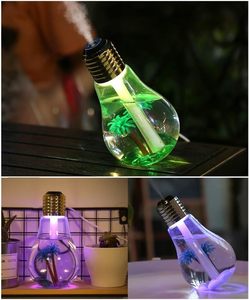 400ML Home Mini Cool <b>Mist</b> Ultrasonic Air <b>Humidifier</b> Bulb Desktop USB Night Light Aroma Diffuser for Home Office Gift - Product Image 4