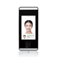 Terminal de Control de Acceso Inteligente con Reconocimiento Facial, WiFi, RFID y Pantalla Táctil de 5 Pulgadas, Software Gratuito, Registro de Asistencia